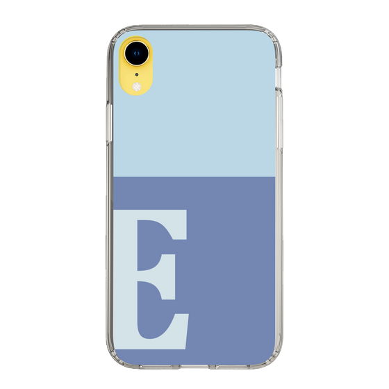 Slim Protection Case［ Original - initial two tone - E blue ］