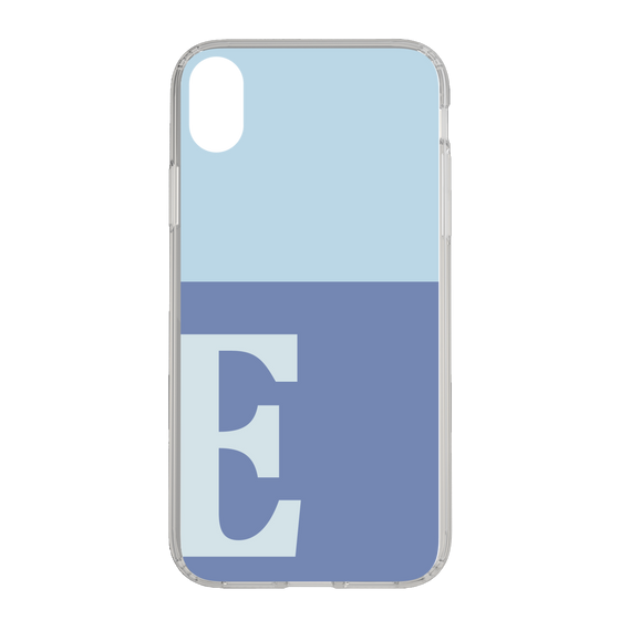 Slim Protection Case［ Original - initial two tone - E blue ］