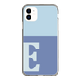 Slim Protection Case［ Original - initial two tone - E blue ］