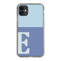 Slim Protection Case［ Original - initial two tone - E blue ］