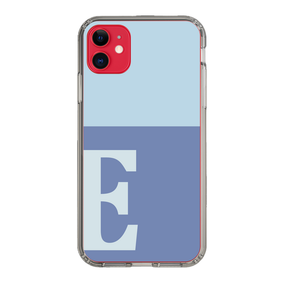 Slim Protection Case［ Original - initial two tone - E blue ］