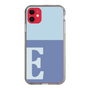 Slim Protection Case［ Original - initial two tone - E blue ］