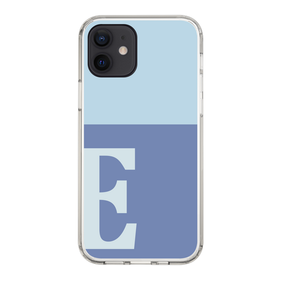 Slim Protection Case［ Original - initial two tone - E blue ］