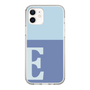 Slim Protection Case［ Original - initial two tone - E blue ］