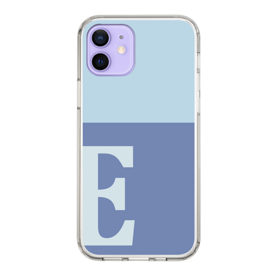 Slim Protection Case［ Original - initial two tone - E blue ］
