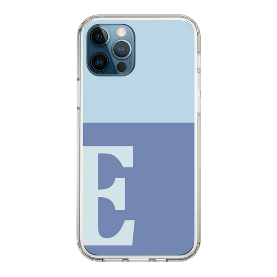 Slim Protection Case［ Original - initial two tone - E blue ］