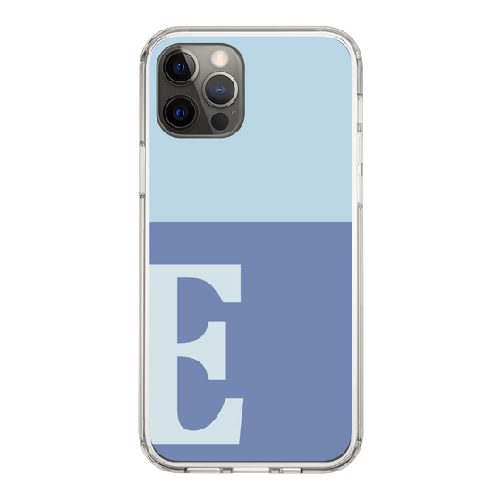 Slim Protection Case［ Original - initial two tone - E blue ］