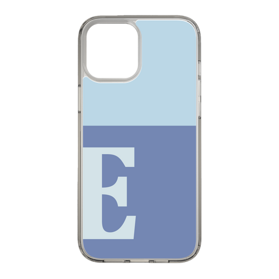 Slim Protection Case［ Original - initial two tone - E blue ］
