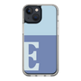 Slim Protection Case［ Original - initial two tone - E blue ］