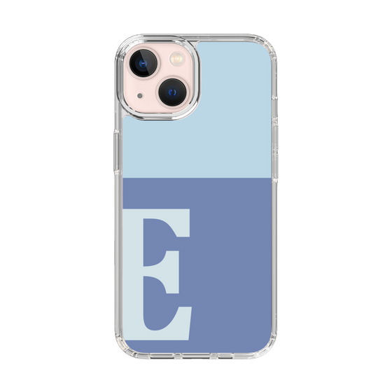 Slim Protection Case［ Original - initial two tone - E blue ］