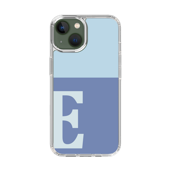 Slim Protection Case［ Original - initial two tone - E blue ］