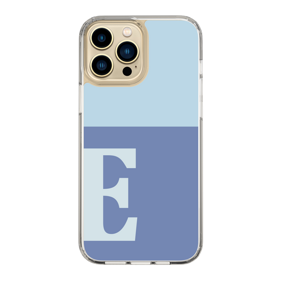 Slim Protection Case［ Original - initial two tone - E blue ］