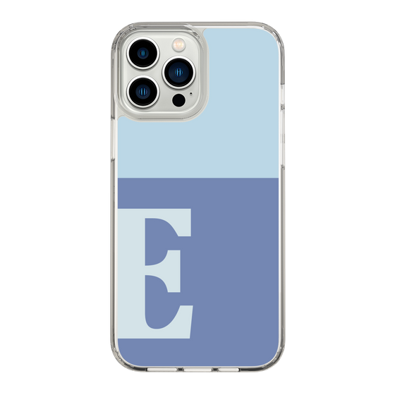 Slim Protection Case［ Original - initial two tone - E blue ］