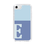 Slim Protection Case［ Original - initial two tone - E blue ］