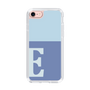 Slim Protection Case［ Original - initial two tone - E blue ］