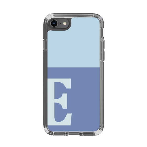 Slim Protection Case［ Original - initial two tone - E blue ］