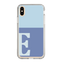 Slim Protection Case［ Original - initial two tone - E blue ］