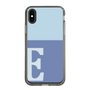 Slim Protection Case［ Original - initial two tone - E blue ］