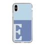 Slim Protection Case［ Original - initial two tone - E blue ］