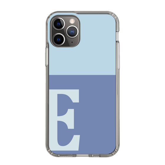 Slim Protection Case［ Original - initial two tone - E blue ］