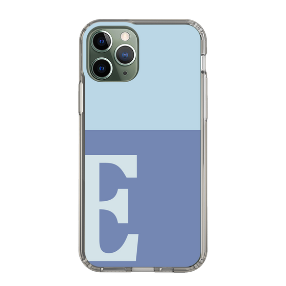 Slim Protection Case［ Original - initial two tone - E blue ］
