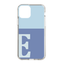 Slim Protection Case［ Original - initial two tone - E blue ］