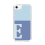 Slim Protection Case［ Original - initial two tone - E blue ］