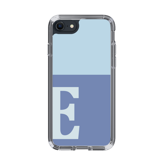 Slim Protection Case［ Original - initial two tone - E blue ］