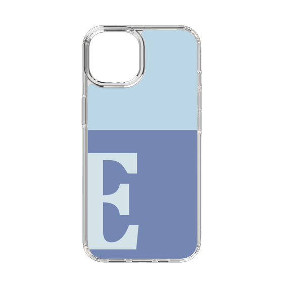 Slim Protection Case［ Original - initial two tone - E blue ］