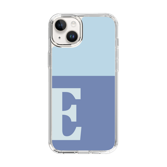 Slim Protection Case［ Original - initial two tone - E blue ］