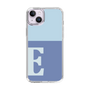 Slim Protection Case［ Original - initial two tone - E blue ］