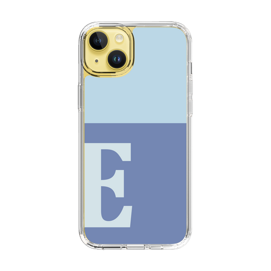 Slim Protection Case［ Original - initial two tone - E blue ］