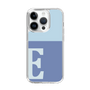 Slim Protection Case［ Original - initial two tone - E blue ］
