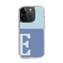 Slim Protection Case［ Original - initial two tone - E blue ］