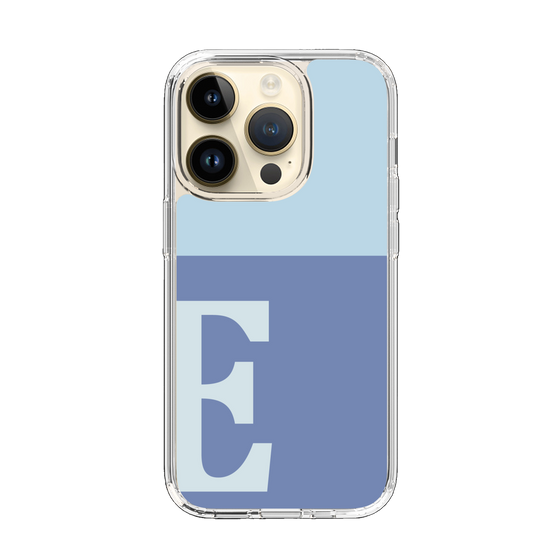 Slim Protection Case［ Original - initial two tone - E blue ］