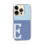 Slim Protection Case［ Original - initial two tone - E blue ］