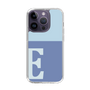 Slim Protection Case［ Original - initial two tone - E blue ］