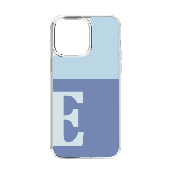 Slim Protection Case［ Original - initial two tone - E blue ］