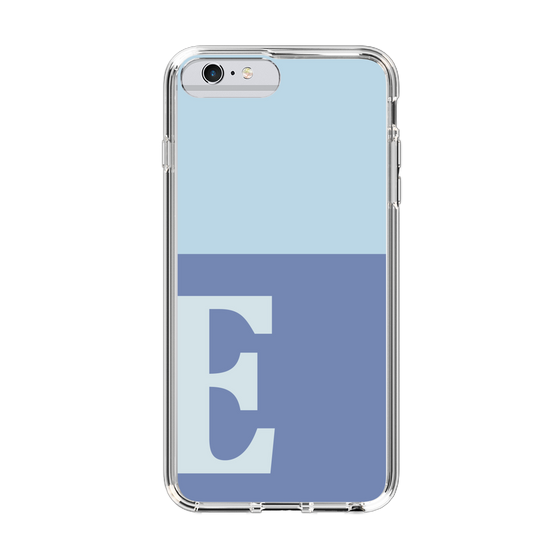 Slim Protection Case［ Original - initial two tone - E blue ］