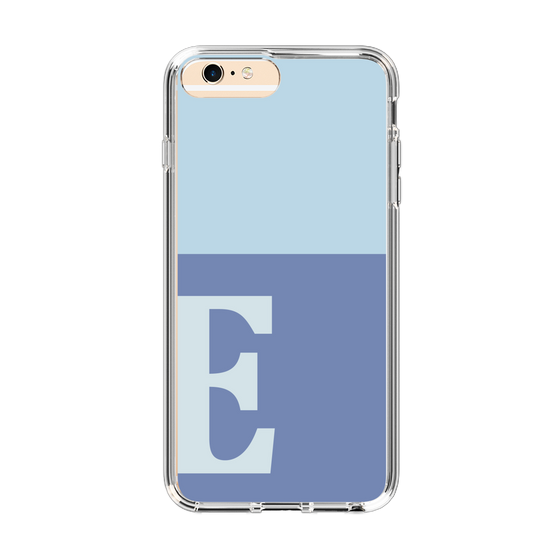 Slim Protection Case［ Original - initial two tone - E blue ］