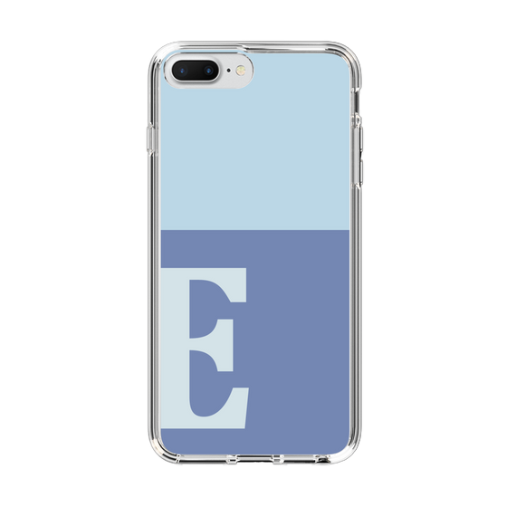 Slim Protection Case［ Original - initial two tone - E blue ］
