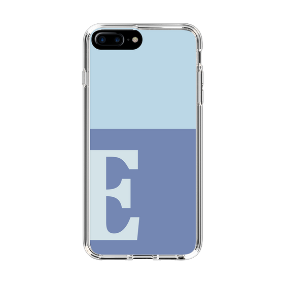Slim Protection Case［ Original - initial two tone - E blue ］