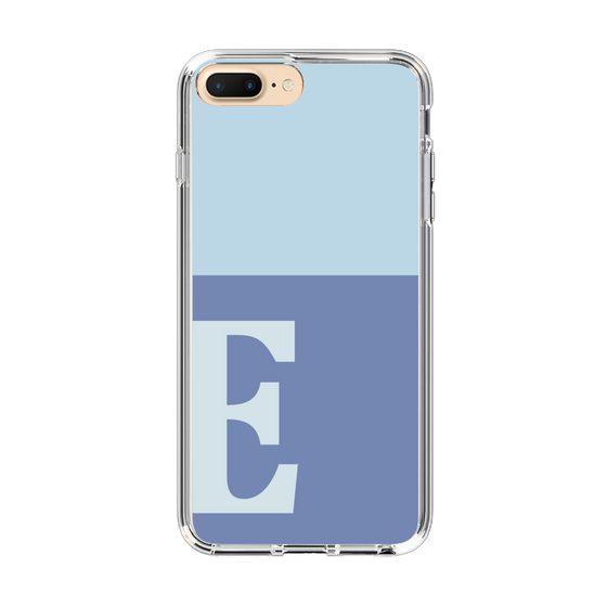 Slim Protection Case［ Original - initial two tone - E blue ］