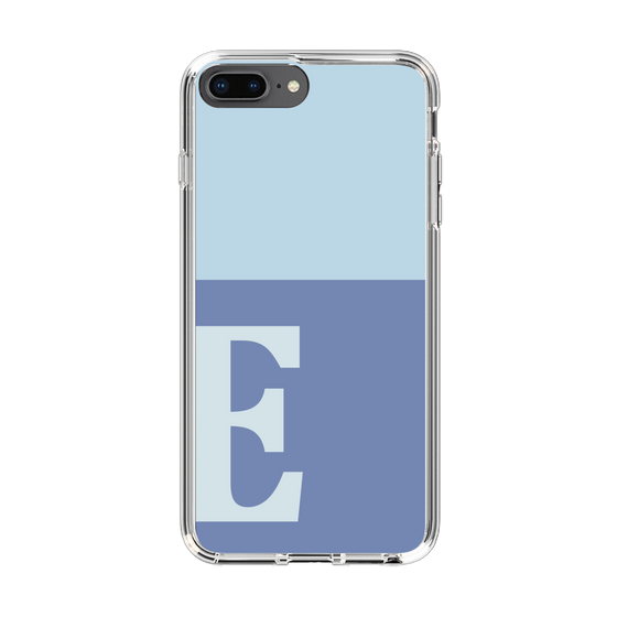 Slim Protection Case［ Original - initial two tone - E blue ］