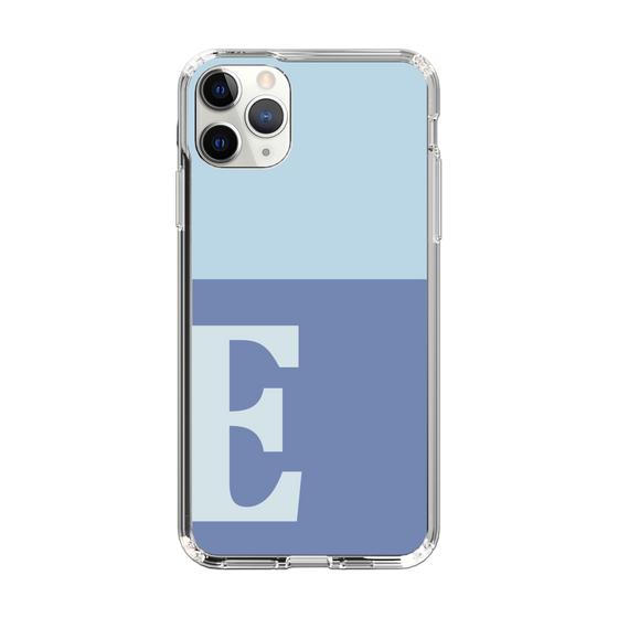 Slim Protection Case［ Original - initial two tone - E blue ］