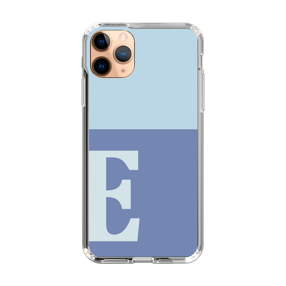 Slim Protection Case［ Original - initial two tone - E blue ］