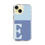 Slim Protection Case［ Original - initial two tone - E blue ］