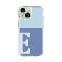 Slim Protection Case［ Original - initial two tone - E blue ］