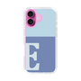 Slim Protection Case［ オリジナル - initial two tone - E blue ］