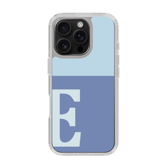 Slim Protection Case［ オリジナル - initial two tone - E blue ］
